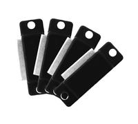 QUMIIRITY Chiusura Magnetica Piatta Per Porta 4 Pezzi Chiusura Magnetica Per Mobili Clip Per Pannelli Di Fornelli Apertura A Pressione Ferramenta Per Cucina Facile Installazione