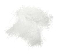 QUMIIRITY Chiusure a Scatto in Plastica Trasparente 5000 Pezzi, Anelli di Sicurezza per Etichette Abbigliamento, Fissaggi per Cartellini Prezzi per Negozio e Uso Artigianale