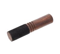 QUMIIRITY Ciotola Tibetana Legno Con Mazzuolo Per Meditazione Accessori Per Suono Perfetta Per Yoga e Terapia Musicale Misura Media Per Relax e