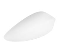 QUMIIRITY Cucchiaino in Ceramica Multifunzione Antiaderente per Tè Sfuso, Pala Portatile Bianca Bordi Lisci, Misurino Leggero per Foglie di Tè e Condimenti, Accessorio Pratico per Uso