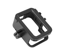 QUMIIRITY Custodia Protettiva Per Struttura Resistente Agli Urti e Ai Graffi Supporto Per Microfono e Luce Con Attacco Freddo Installazione Facile e Apertura Laterale Per Ricarica