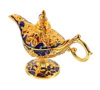 QUMIIRITY Decorazione Della Lampada Magica Decorativo Tremolante Arredamento Decorazioni Ornamento Mestiere Lampade Lampada Vintage Decorativa Ornamenti Da Tavolo Lega Di Zinco