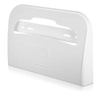 QUMIIRITY Distributore di Copriwater da Parete in Plastica Resistente, Porta Coprisedile Wc Multiuso Ampio Spazio Portaoggetti per Bagno, Supporto per Carta Igienica Usa e Getta, Facile