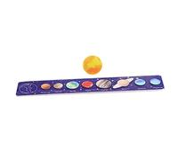 QUMIIRITY Educativo Legno Puzzle Solare per Interattivo Pianeti Sviluppo Cognitivo e Per Ragazzi e Ragazze Didattico Sul Solare