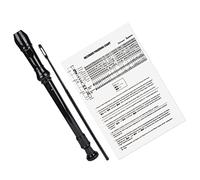 QUMIIRITY Flauto in Plastica Abs a 8 Fori g Tedesco Con Asta Di Pulizia e Manuale, Strumento a Fiato Tradizionale Per Principianti e Appassionati Di Musica