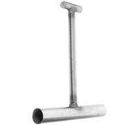 QUMIIRITY Gancio per Tombino in Acciaio Inossidabile 15 Cm T-type, Sollevatore per Tombini e Porta Avvolgibile, Strumento di Sollevamento Resistente per Uso Industriale e Movimentazione