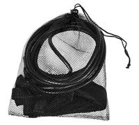 QUMIIRITY Kit Cintura da Nuoto Statica Resistente 6x10x4 M Nero Attrezzatura per Allenamento Nuoto in Piscina per Adulti e Fascia Elastica per Esercizi di Resistenza