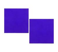 QUMIIRITY Lastra Vetro Blu Cobalto 10x10 Cm 2 Pezzi Filtro per Test di Fiamma Chimica Strumenti per Esperimenti Scientifici di Laboratorio e Lezioni di Chimica