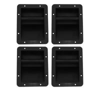 QUMIIRITY Maniglia Laterale per Altoparlante in Plastica Set da 4 Pezzi, Manico di Ricambio Resistente e Pratico per Amplificatori, Accessorio per Casse Acustiche e Componenti Audio da Casa