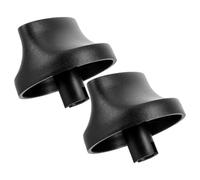 QUMIIRITY Manopole di Controllo per Timer, Set 2 Pezzi in Plastica per Sostituzione Manopola di Timer Domestico e Commerciale, Design Leggero Compatto per Uso Industriale e Ufficio