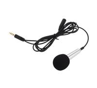 QUMIIRITY Microfono Mini Portatile Cavo per Registrare Musica Microfono Condensatore per Cellulare e Computer Adatto per Cantare Karaoke e Performance Live