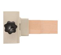 QUMIIRITY Morsa per Gioielli Piccola da Tavolo Regolabile, Mini Morsetto da Banco in Legno e Plastica, Banco da Lavoro Portatile per Lavori Artigianali di Precisione