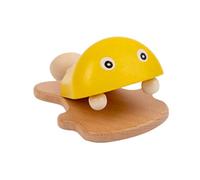 QUMIIRITY Musicale Legno Castanet per Strumento Educativo per Sviluppare Senso Del Ritmo e Udito Didattico per Apprendimento Precoce