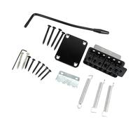 QUMIIRITY Ponte Tremolo Elettrico St Per Chitarra Con Piastra Neck Set Completo Nero Facile Da Installare Parti Ricambio Per Chitarra Elettrica Materiale Resistente e