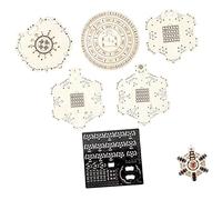 QUMIIRITY Puzzle 3D da Te in Legno per Adulti e Kit Decorazione Puzzles da per Elegante e Set Completo