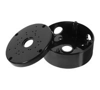 QUMIIRITY Scatola di Giunzione Esterna Nera, Scatola Portacavi in Plastica Resistente alle Intemperie Protezione per Cavi, Copertura per Prolunga per Uso Elettrico e Sicurezza Outdoor