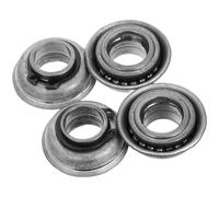 QUMIIRITY Set 4 Pezzi Cuscinetti per Sterzo Forcella e Supporto Ruota Anteriore Sedia a Rotelle, Cuscinetto a Sfera Resistente per Riparazione e Sostituzione, Accessori Ausili per Mobilità