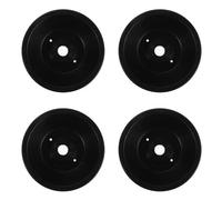 QUMIIRITY Set 4 Ruote in Plastica per Lavapavimenti Lavasciuga, Ruote Paraurti Antiscivolo Resistenti all’Usura, Compatibili Macchine per Pulizia Pavimenti Casa e Ufficio