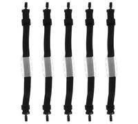 QUMIIRITY Set 5 Cinturini Elastici Sottogola per Casco con Fibbia di Sicurezza, Resistente e Compatto per Attività All’aperto, Edilizia e Protezione Industriale Colore Colore Casuale