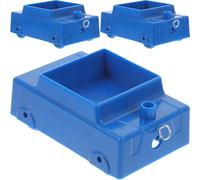 QUMIIRITY Set da 3 Carrelli Inclinati Sperimentali in Plastica per Esperimenti di Fisica Meccanica, Strumenti Educativi per Scuola e Laboratorio, Giocattoli Didattici