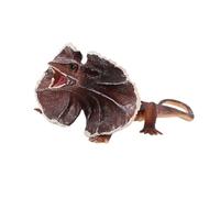 QUMIIRITY Soprammobile Frilled Lizard Miniatura Decorazione per Camera e Ufficio Educativo per per e Amici