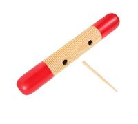 QUMIIRITY Strumento Musicale Tubo Legno per Guiro Orff per Sviluppo Musicale Strumento Educativo Multifunzionale per Classi e Attività Creative