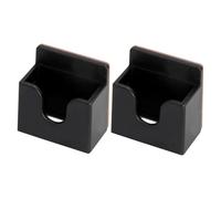 QUMIIRITY Supporto Per Microfono Cb Clip Per Microfono Radio Con Adesivo Set Da 2 Pezzi Design Compatto e Robusto Facile Da Installare Adatto Per Auto e Uffici