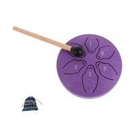 QUMIIRITY Tamburo A Lingua in Acciaio Educativo Per Ragazzi E Ragazze Strumento Musicale Mini Tamburo A Lingua Per Set Di Percussioni Portatile
