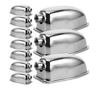 QUMIIRITY Tiranti per Rullante 10 Pezzi in Metallo Regolabili Capocorda per Tamburo Accessori Strumenti a Percussione Compatibili Vari Modelli per Musicisti