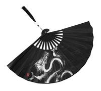 QUMIIRITY Ventaglio Pieghevole Stile Cinese con Nappa Decorazione Vintagper Eventi Cerimonie e Danze Fan Leggero e Portatile di Seta per Matrimoni Feste e Viaggi Estivi Decorativo