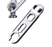 Qumiuu Chiave Per Il Rubinetto Del Lavello, Ad Alta Resistenza Regolabile, Strumento Chiave Per Lavello Bagno E Rubinetto, Per Cucina Bagno Scarico Installazione Riparazione