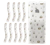 Qumiuu Coperture per utensili da cucina, 10 pezzi, copertura per tostapane, copertura protettiva in tessuto non tessuto spesso, per pentole, caffettiera, forno a microonde, cuoci riso per uso