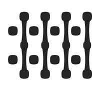 Qumiuu Friggitrice ad aria con chiusura magnetica, inserti in silicone e supporto per carta da forno, accessori da cucina, per tutte le marche, elemento riscaldante da campeggio