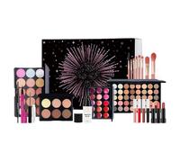 Qumiuu Kit Di Trucco | Palette Per Ombretti, Rossetto E Pennelli Per Il Viso - Set Completo di Trucco per Donne,Per Ragazze Adolescenti Principianti Compleanno Natale Moglie Festa Della Mamma Casa