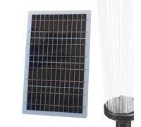 Qumiuu Modulo solare da 50 Watt, resistente alle intemperie, stabile e leggero, pannello di ricarica solare, per casa, giardino, camera, pompe, giocattoli per esterni