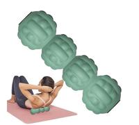 Qumiuu Palla per massaggio alla schiena, palla per massaggio - Palla per massaggio muscolare,Sfera per massaggio muscolare per la mobilità Rullo per massaggio con sfera per tessuti profondi per la