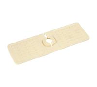 Qumiuu Paraspruzzi per rubinetto, tappetino antigoccia per lavabo, tappetino in silicone per rubinetti, lavello da cucina con protezione anti-spruzzi per cucina, bagno, lavanderia