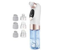 Qumiuu Set di aspirapolvere elettrico per rimozione nasale, estrattore elettrico | Set aspirapolvere elettrico | Pulitore per spore facciale regolabile 6 livelli di aspirazione, ricaricabile, per uomo