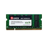 QUMOX MACMEMORY 2GB PC2-6300 PC2-6400 800MHz DDR2 SODIMM Memoria