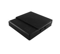 QUMOX Mini Bilancia Digitale per Caffè con Timer, Modalità Espresso & Filtro, Ricaricabile USB-C, Precisione 0,1g/1g, Tappetino in Silicone Resistente al Calore e Impermeabile - Nero