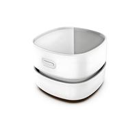 QUMOX Mini scrivania aspirapolvere - detergente per tavolo ricaricabile USB a cordone con batteria da 1400 mAh, potente aspirazione, per tastiera, polvere, trucioli di carta e peli di animali domestic