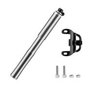 QUMOX Pompa per biciclette portatili per mini bici pompa per biciclette ad alta pressione - Adatto a presta e schrader - pompa per pneumatici per biciclette per bici da strada, montagna e BMX