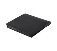 QUMOX Unità CD esterna, unità CD/DVD +/-RW portatile USB 3.0, masterizzatore DVD/CD sottile per laptop, desktop PC Windows e Linux, OS A-pple Mac MacBook Pro