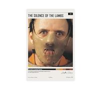 QUNAN Poster del film Il silenzio degli innocenti su tela, senza cornice: 30 x 45 cm