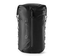 Qunature Borsa da Manubrio Impermeabile 12L con Sistema di Compressione | Sacca Zaino Multifunzionale Ultraleggera, Borsa Bici per Campeggio Bikepacking Bici da Strada Mountain Bike, Nero