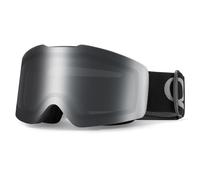 Qunature Maschera da Sci, Occhiali per Snowboard, Ski Goggles per Slitta, Occhiali per Sciare, Lenti Rivestite, ANTI-UV 400, Grande Visione, Senza Cornice, Antiappannamento, Antivento, Uomo Donna