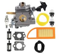QUNFD Kit di ripotenziamento del carburatore, filtro aria, carburante, adatto for BR500 BR550 BR600