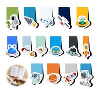 Qunkun 30 segnalibri magnetici per bambini, segnalibri magnetici per bambini, con animali magici, simpatici animali, piccoli regali per studenti, ragazzi, ragazze, amanti dei libri (D)
