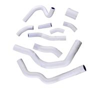 QUNWETX Flessibile per Radiatore Compatibile con Mini per Cooper S R52 per R53 2000 2001 2002 2003 2004 2005 2006 2007 2008 Kit Tubo Flessibile Radiatore Refrigerante(White)