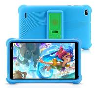 qunyiCO Kids Tablet 7 pollici Android 11 OS 2 GB di RAM Schermo touch HD 1024 x 600 Fotocamera WiFi Bluetooth App di apprendimento con controllo genitori su Playstore (Blu)